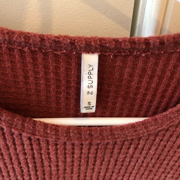 Z supply side tie sweater - Picture 2 of 3
